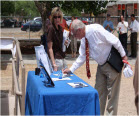 Los Lunas Silvery Minnow Refugium Grand Opening Sign In